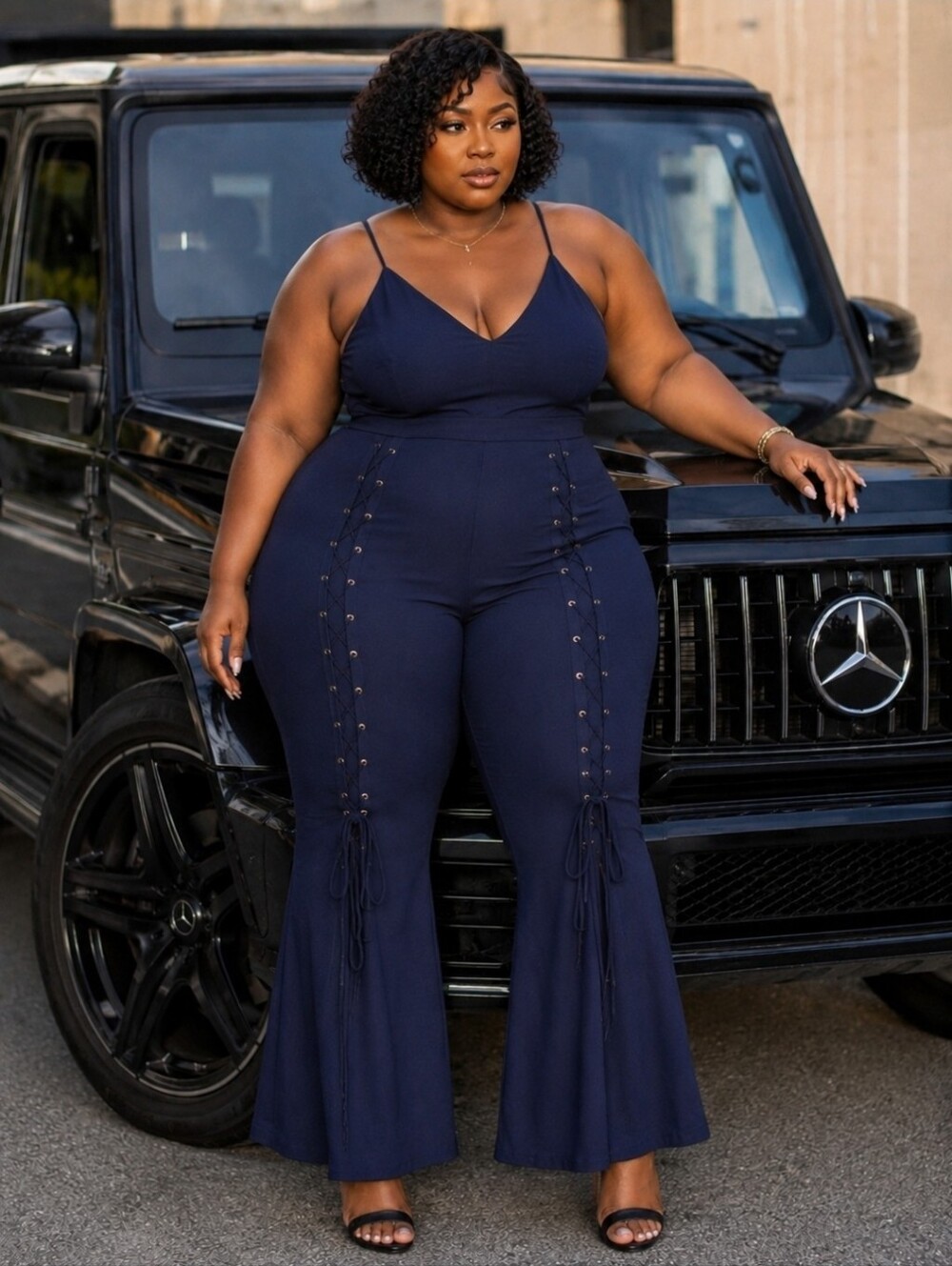PLUS SIZE JUMPSUIT